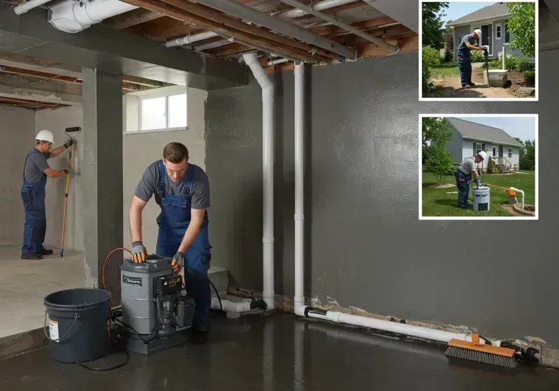 Basement Waterproofing and Flood Prevention process in Bethlehem, NC